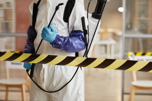 Professional Sewage Cleanup technician working in Scranton, PA